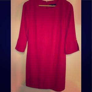 Banana RepublicBright Pink work dress